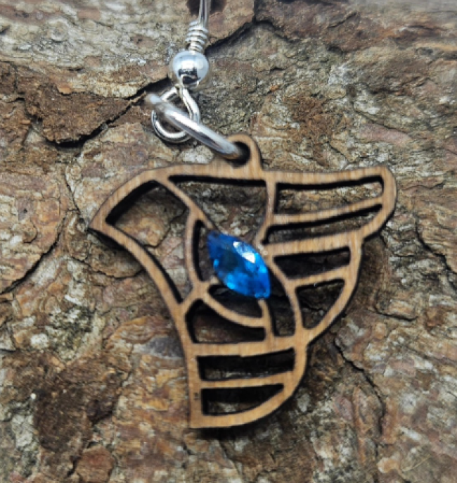 Boucles d'oreille "Ailes d'ange"